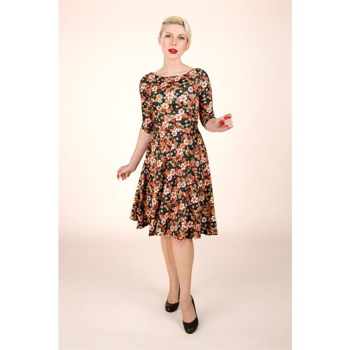 Robe corolle fleurie Nina en et - vintage chic for topvintage - Modalova