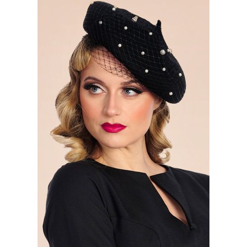 Maggie Pearl Beret Années 50 en - Banned Retro - Modalova