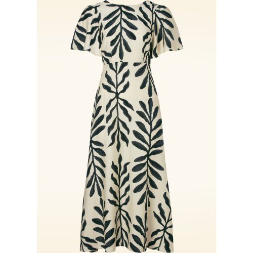 Robe maxi à motif feuilles Rene Leaves en et - traffic people - Modalova