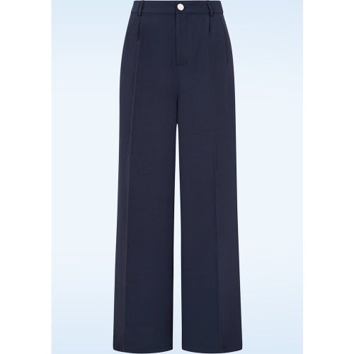Pantalon Hazel en bleu marine - Banned Retro - Modalova