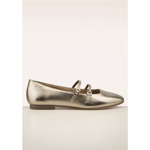 Joanna Ballerina Flats in Bronze - tamaris - Modalova