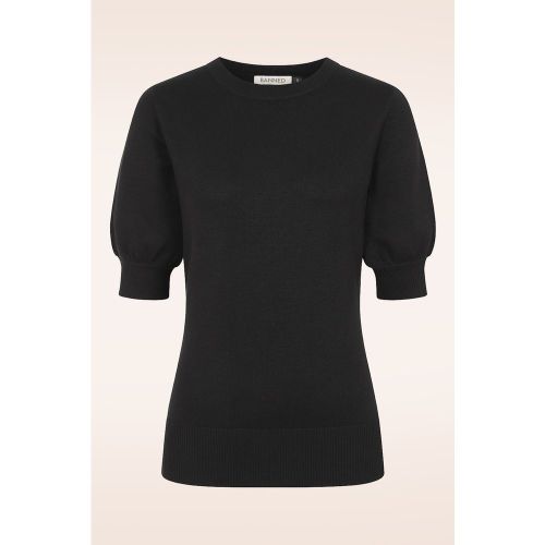 Pull Angela en noir - Banned Retro - Modalova