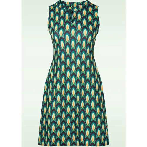Robe trapèze rétro Sammi en multi - vintage chic for topvintage - Modalova