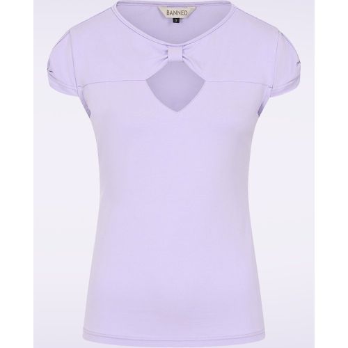 Haut Be Free en jersey lilas - Banned Retro - Modalova