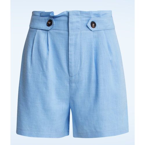 Short Raina en mélange de lin - Smashed Lemon - Modalova