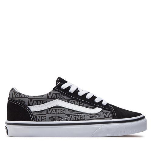 Tennis Vans Jn Old Skool VN0A5EE6N421 Black/Grey - Chaussures.fr - Modalova