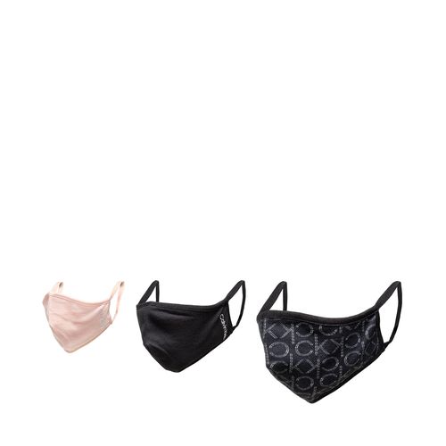 Set de 3 masques en tissu Calvin Klein Jeans Face Cover 3-Pack K60K608839 BAX - Chaussures.fr - Modalova