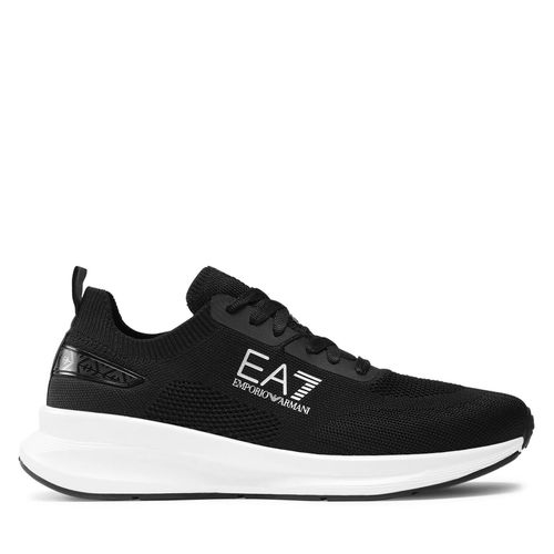 Sneakers EA7 Emporio Armani X8X149 XK349 N763 Black/Silver - Chaussures.fr - Modalova