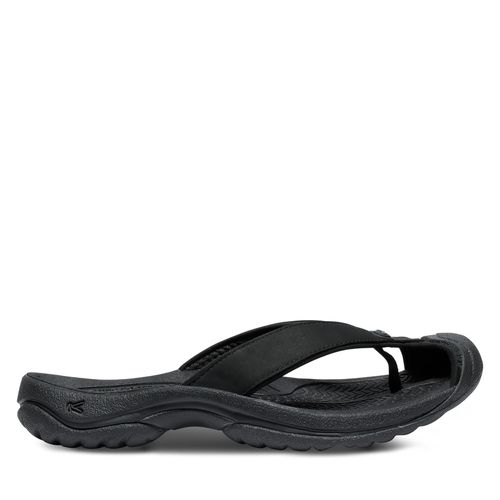 Tongs Keen Waimea Leather Flip-Flop 1029134 Noir - Chaussures.fr - Modalova