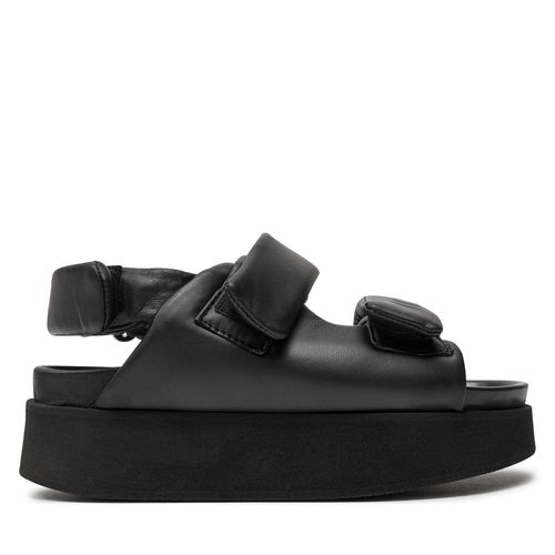 Sandales Inuikii Velcro 70106-150 Black - Chaussures.fr - Modalova