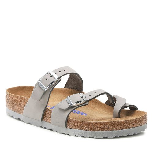 Tongs Birkenstock Mayari 1023577 Dove Gray - Chaussures.fr - Modalova