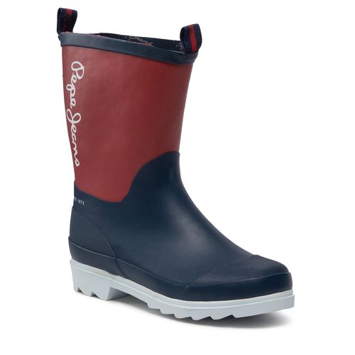 Bottes de pluie Pepe Jeans Storm Basic PBS50097 Navy 595 - Chaussures.fr - Modalova