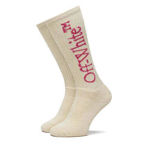 Chaussettes hautes Off-White OWRA003S23KNI0010432 Écru - Chaussures.fr - Modalova