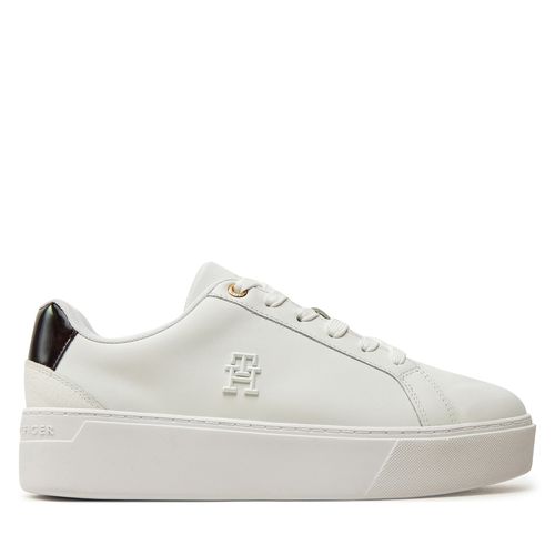 Sneakers Tommy Hilfiger Th Platform Court Sneaker FW0FW08614 Blanc - Chaussures.fr - Modalova