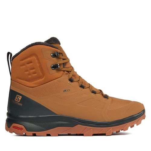 Chaussures de trekking Salomon Outblast Thinsulate™ Climasalomon™ Waterproof L47382500 Marron - Chaussures.fr - Modalova