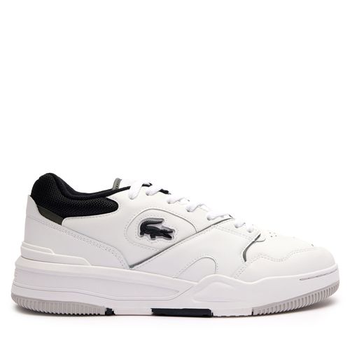 Sneakers Lacoste Lineshot Contrasted Collar 747SMA0061 Wht/Blk 147 - Chaussures.fr - Modalova