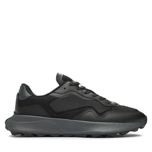 Sneakers Tommy Jeans Tjm Runner Mix Material EM0EM01259 Noir - Chaussures.fr - Modalova