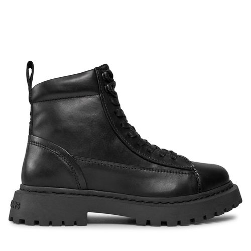 Boots Tommy Jeans Tjm Lace Up Boot EM0EM01363 Noir - Chaussures.fr - Modalova