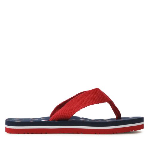 Tongs Tommy Hilfiger Flag Flip Flop T3X8-32923-0058 M Rouge - Chaussures.fr - Modalova