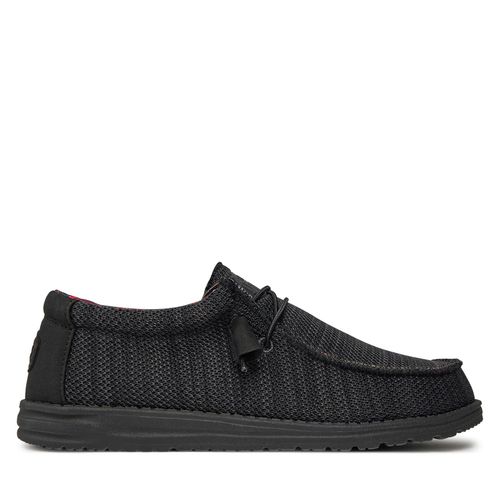 Mocassins Hey Dude Wally Sox 40019-0XD Noir - Chaussures.fr - Modalova