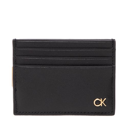 Étui cartes de crédit Calvin Klein Ck Icon Cc Holder W/Clip K50K509625 BLK - Chaussures.fr - Modalova