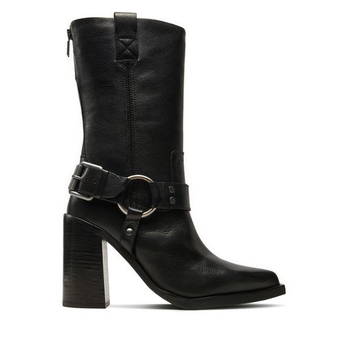 Bottines Bronx Mya-Mae 34330-V 01 Noir - Chaussures.fr - Modalova