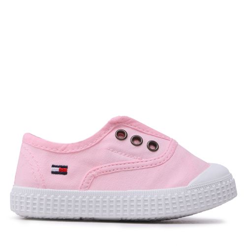 Sneakers Tommy Hilfiger Low Cut Easy-On Sneaker T1A9-32674-0890 M Pink 302 - Chaussures.fr - Modalova