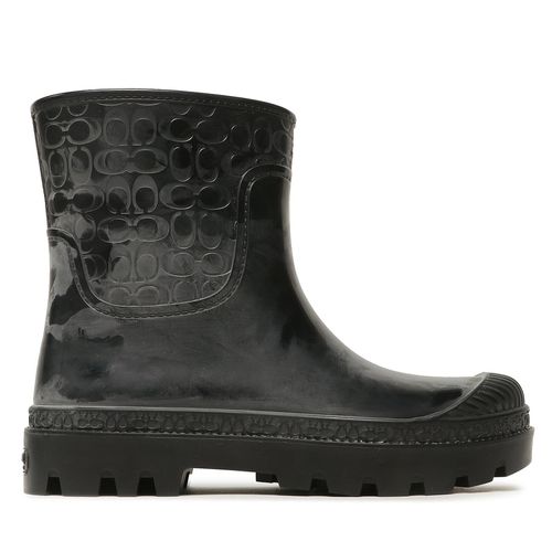 Bottes de pluie Coach Millie Rubber CE856 Black BLK - Chaussures.fr - Modalova