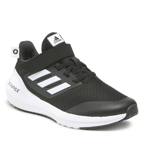 Sneakers adidas EQ21 Run 2.0 Bounce Sport Running Elastic Lace with Top Strap Shoes GY4371 Noir - Chaussures.fr - Modalova