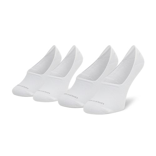 Lot de 2 paires de socquettes Calvin Klein 701218771 Blanc - Chaussures.fr - Modalova