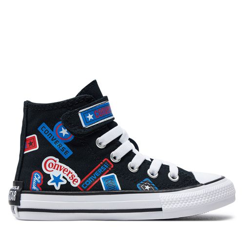 Sneakers Converse Chuck Taylor All Star Easy-On Stickers A06356C Black/Fever Dream/Blue Slushy - Chaussures.fr - Modalova