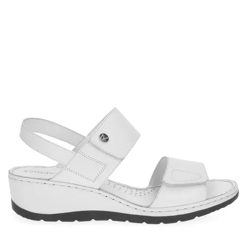 Sandales Caprice 9-28251-20 Blanc - Chaussures.fr - Modalova