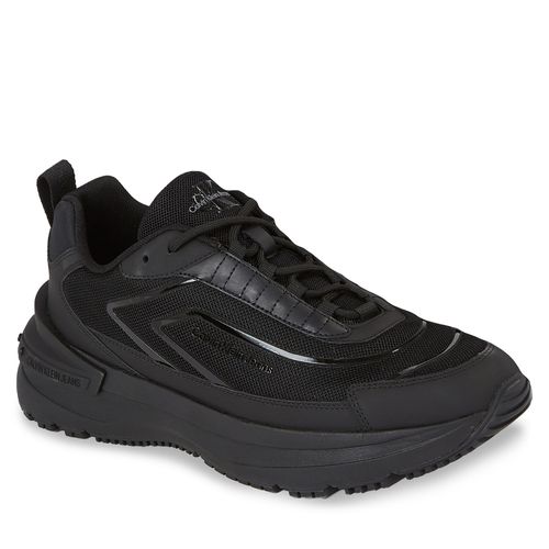 Sneakers Calvin Klein Jeans Chunky Runner Low Lace Refl YM0YM00777 Triple Black 0GT - Chaussures.fr - Modalova