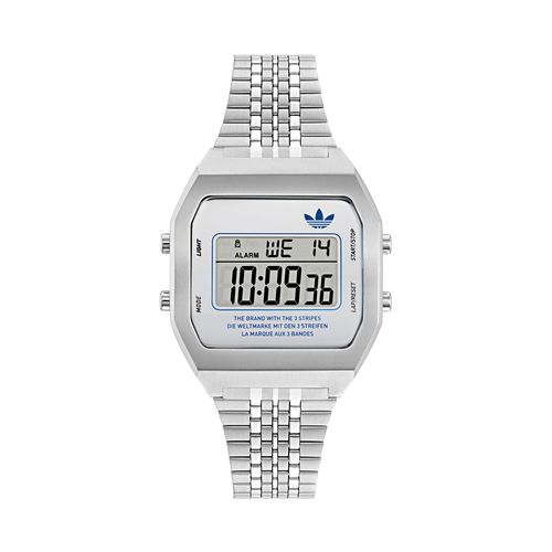 Montre adidas Originals Street Digital Two AOST23554 Silver - Chaussures.fr - Modalova