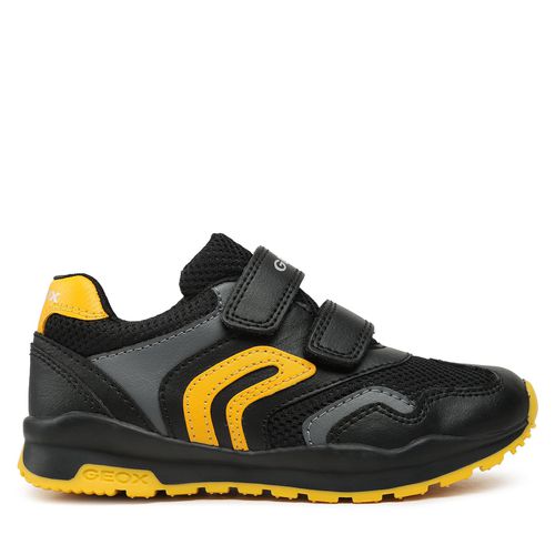 Sneakers Geox J Pavel Boy J0415A 01454 C0054 S Black/Yellow - Chaussures.fr - Modalova