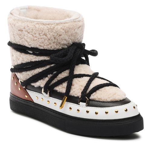 Bottes de neige Inuikii Curly Rock 75102-076 Cream - Chaussures.fr - Modalova