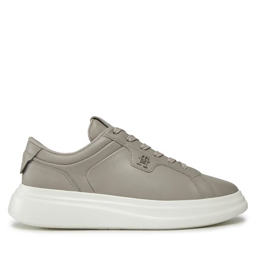 Sneakers Tommy Hilfiger Pointy Court Sneaker FW0FW07460 Smooth Taupe PKB - Chaussures.fr - Modalova