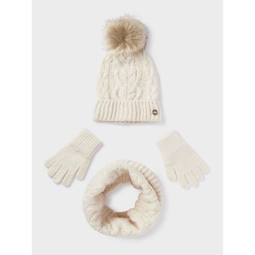 Ensemble : bonnet, écharpe et gants Mayoral 10344 Garbanzo 76 - Chaussures.fr - Modalova