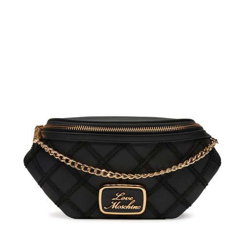 Sac banane LOVE MOSCHINO JC4309PP0LKK100A Noir - Chaussures.fr - Modalova