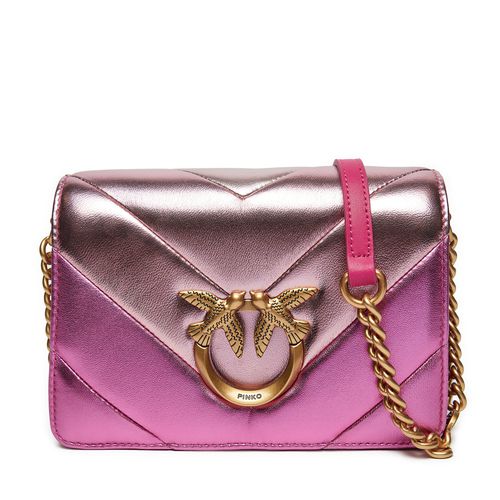 Sac à main Pinko Lowe Click Mini 100067 A1YA Rose - Chaussures.fr - Modalova