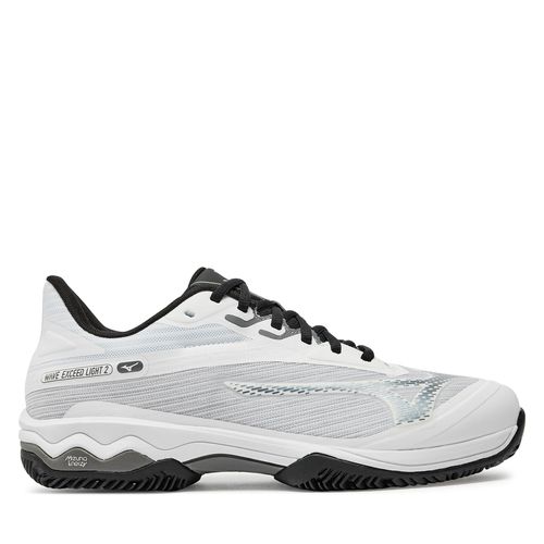 Chaussures Mizuno Wave Exceed Light 2 Cc 61GC2320 White/Metallic Gray/Black 9 - Chaussures.fr - Modalova