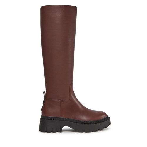 Bottes Coach Julietta Lth Boot CN097 Marron - Chaussures.fr - Modalova