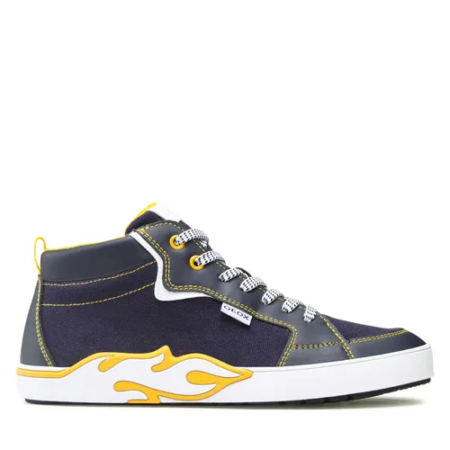 Sneakers Geox J Alphabeet Boy J35HLF01054C0657 D Bleu marine - Chaussures.fr - Modalova