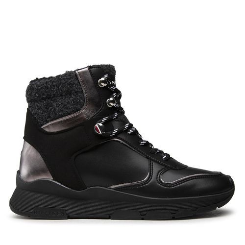 Bottines Tommy Hilfiger Outdoor Bootie FW0FW06074 Black BDS - Chaussures.fr - Modalova