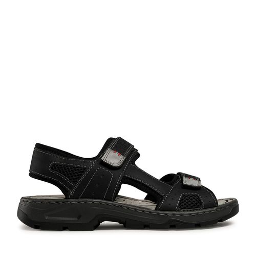 Sandales Rieker 26156-02 Schwarz - Chaussures.fr - Modalova