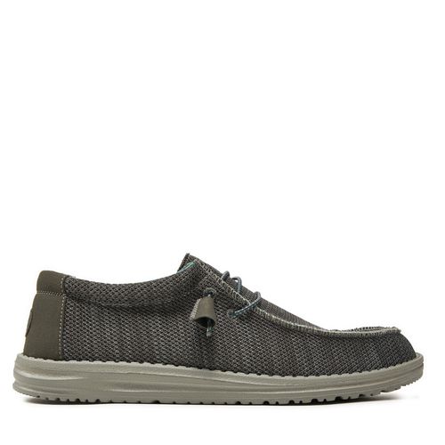 Mocassins Hey Dude Wally 40019-025 Gris - Chaussures.fr - Modalova