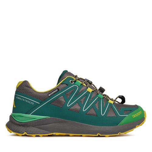 Chaussures de trekking Kappa Kombat Terreno Wp 341F7KW Grey Charcoal / Green Pine A01 - Chaussures.fr - Modalova