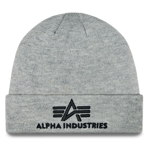 Bonnet Alpha Industries 3D Beanie 168910 Gris - Chaussures.fr - Modalova