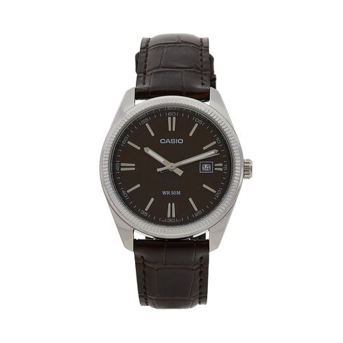 Montre Casio Timeless Collection MTP-1302PL-5AVEF Marron - Chaussures.fr - Modalova