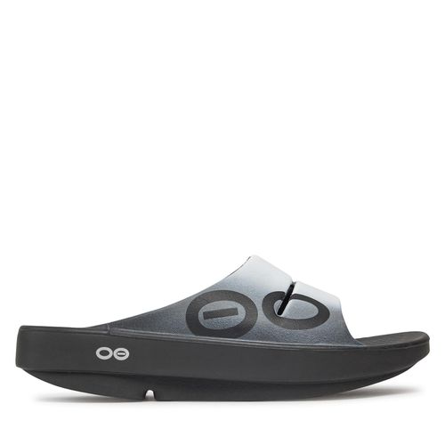 Mules / sandales de bain OOfos Ooahh Sport Gray/White - Chaussures.fr - Modalova